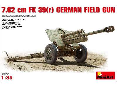 7.62cm FK 39(r) - niemiecka armata polowa - zdjęcie 1