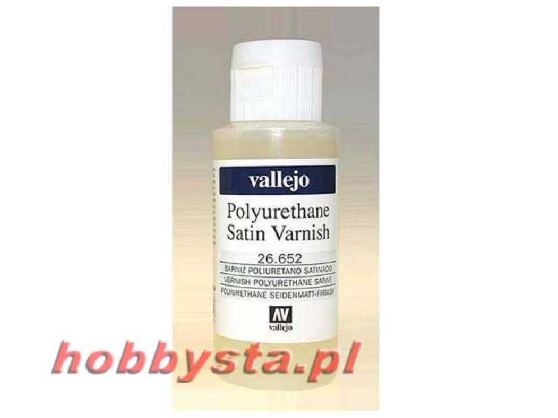 Lakier poliuretanowy satynowy - 60ml - zdjęcie 1 Lakier poliuretanowy satynowy - 60ml - zdjęcie 1