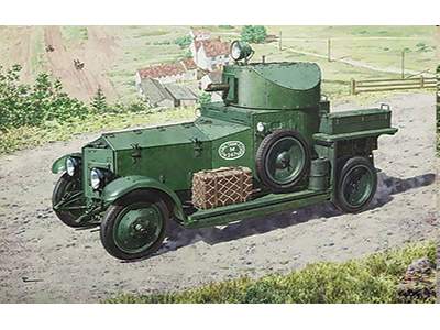 Brytyjski samochód pancerny model 1920 Mk.I - zdjęcie 1