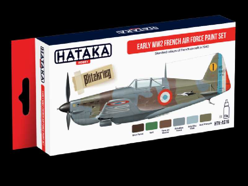 Early WW2 French Air Force paint set - zdjęcie 1 Early WW2 French Air Force paint set - zdjęcie 1