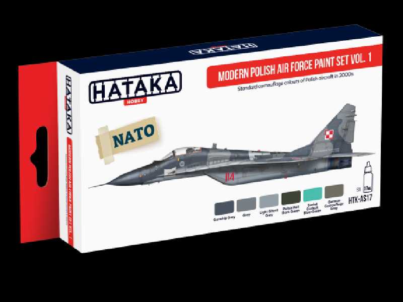 Modern Polish Air Force paint set vol. 1 - zdjęcie 1 Modern Polish Air Force paint set vol. 1 - zdjęcie 1