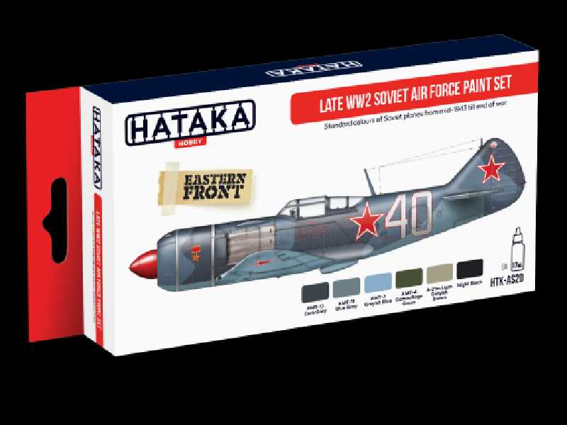 Late WW2 Soviet Air Force paint set - zdjęcie 1 Late WW2 Soviet Air Force paint set - zdjęcie 1