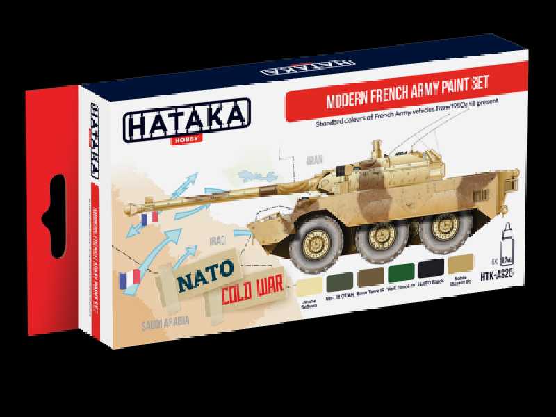 Modern French Army paint set - zdjęcie 1 Modern French Army paint set - zdjęcie 1