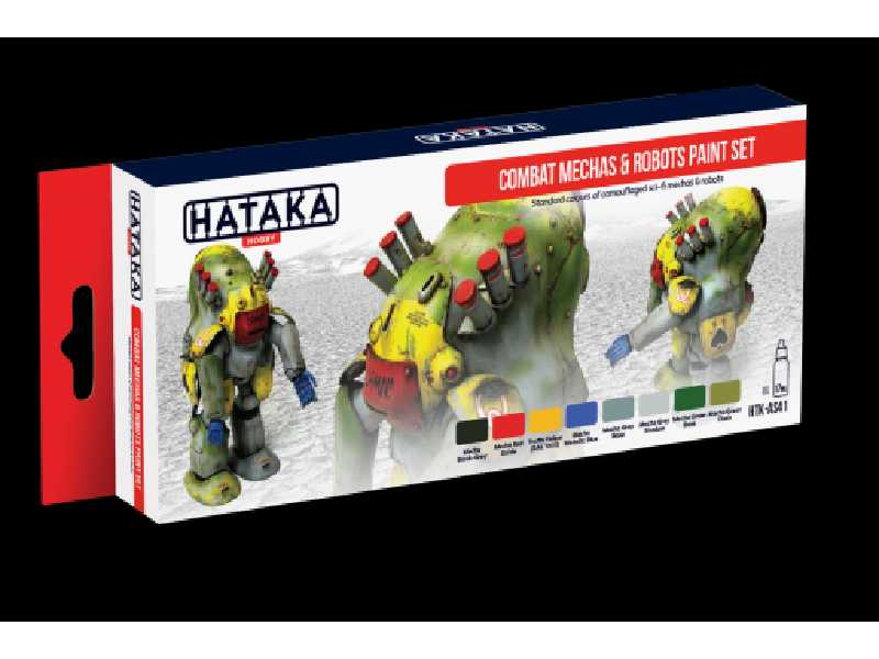 Combat Mechas & Robots paint set - zdjęcie 1 Combat Mechas & Robots paint set - zdjęcie 1