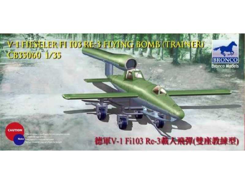 Niemiecka pilotowana bomba latająca V-1 Fi103 Re 3 - zdjęcie 1 Niemiecka pilotowana bomba latająca V-1 Fi103 Re 3 - zdjęcie 1