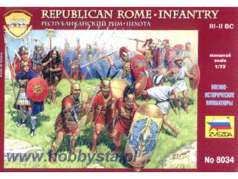 Figurki - Rzymska piechota - III - II w. p.n.e. - zdjęcie 1 Figurki - Rzymska piechota - III - II w. p.n.e. - zdjęcie 1