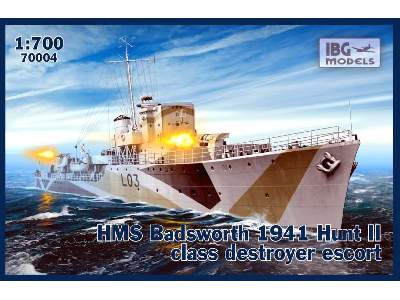 HMS Badsworth 1941 niszczyciel eskortowy typu Hunt II - zdjęcie 1