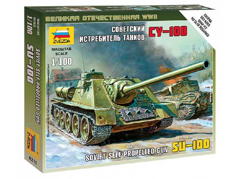 SU-100 sowieckie działo samobieżne - zdjęcie 1 SU-100 sowieckie działo samobieżne - zdjęcie 1