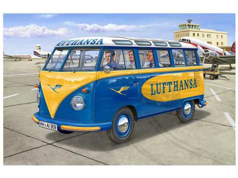 VW T1 Samba Bus Fufthansa - zdjęcie 1 VW T1 Samba Bus Fufthansa - zdjęcie 1