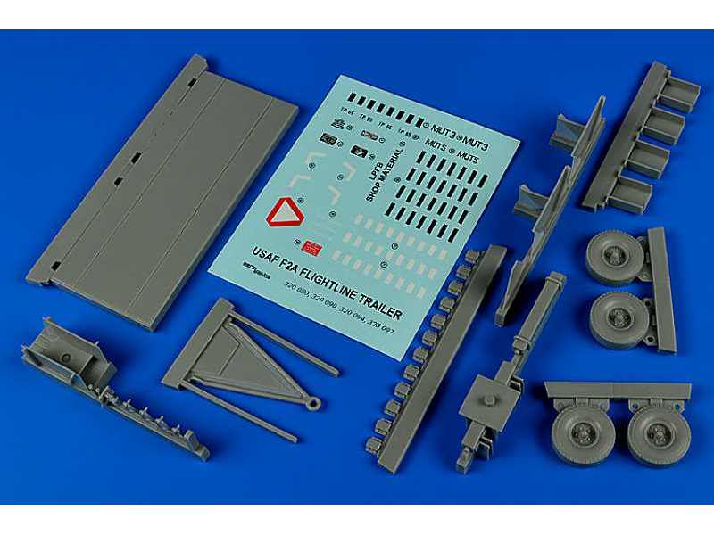 Flightline trailer F-2A (steel platform)  - zdjęcie 1