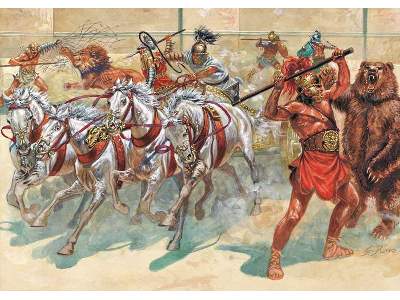 Figurki - Gladiatorzy I w. p.n.e. - I w. n.e. - zdjęcie 1