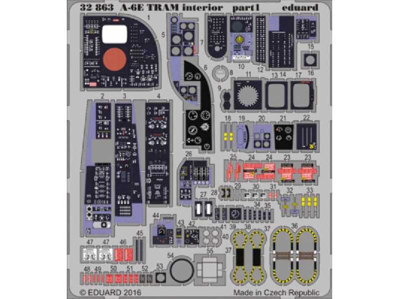 A-6E TRAM interior 1/32 - Trumpeter - zdjęcie 1