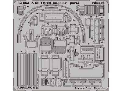 A-6E TRAM interior 1/32 - Trumpeter - zdjęcie 2