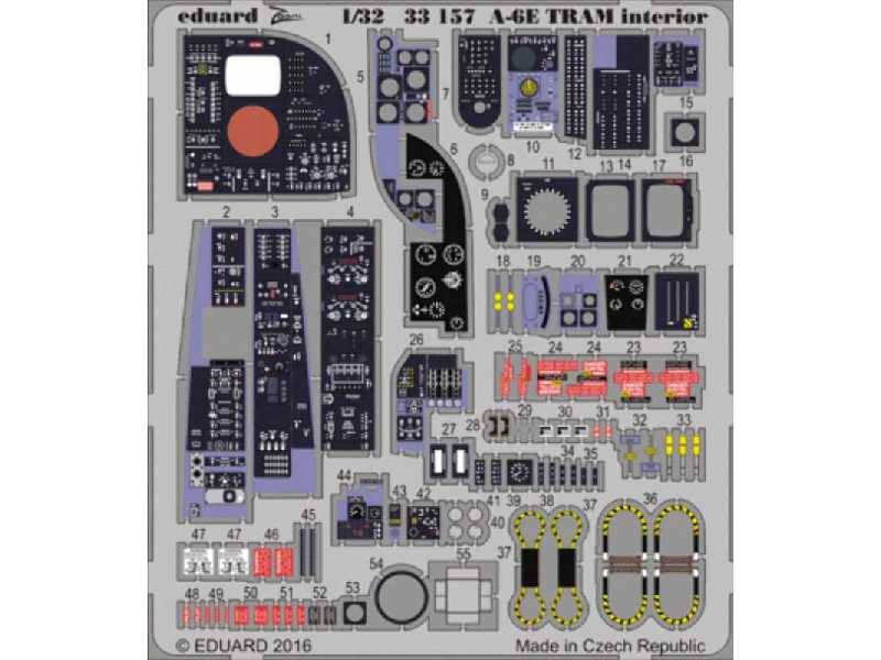 A-6E TRAM interior 1/32 - Trumpeter - zdjęcie 1