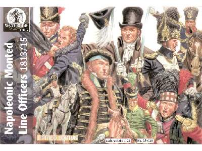 Figurki - Napoleońscy oficerowie liniowi 1813-1815 - zdjęcie 1