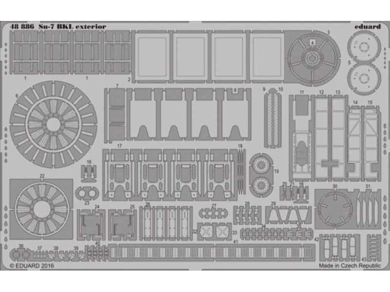 Su-7 exterior 1/48 - zdjęcie 1