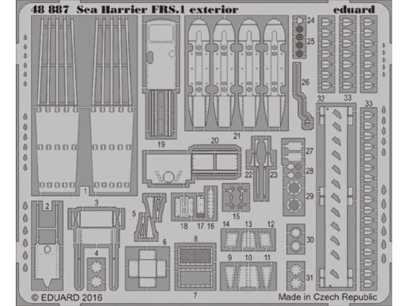 Sea Harrier FRS.1 exterior 1/48 - Kinetic - zdjęcie 1 Sea Harrier FRS.1 exterior 1/48 - Kinetic - zdjęcie 1