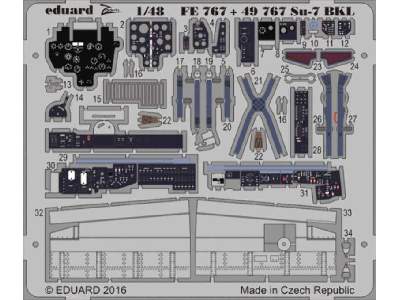 Su-7 interior 1/48 - Smer - zdjęcie 1