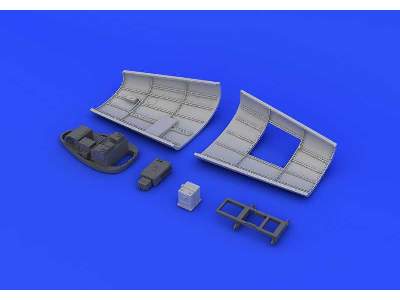 Bf 109G-6 radio compartment 1/48 - Eduard - zdjęcie 2