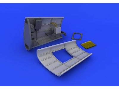 Bf 109G-6 radio compartment 1/48 - Eduard - zdjęcie 5