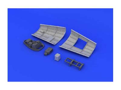 Bf 109G-6 radio compartment 1/48 - Eduard - zdjęcie 10