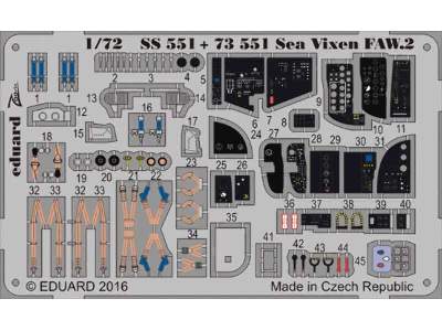 Sea Vixen FAW.2 1/72 - Cyber Hobby - zdjęcie 1