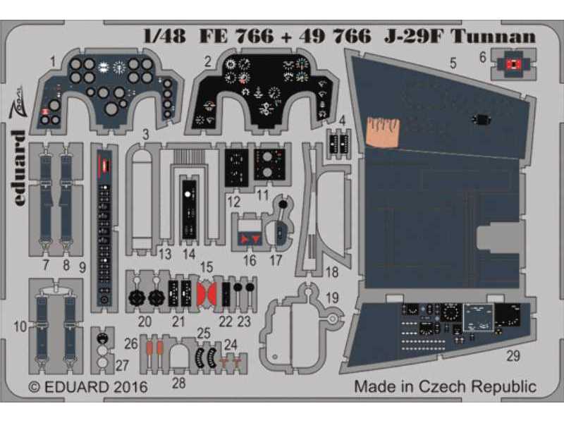 J-29F Tunnan 1/48 - Hobby Boss - zdjęcie 1