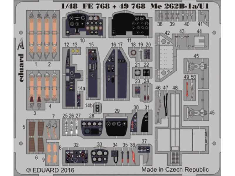 Me 262B-1a/ U1 1/48 - Hobby Boss - zdjęcie 1 Me 262B-1a/ U1 1/48 - Hobby Boss - zdjęcie 1