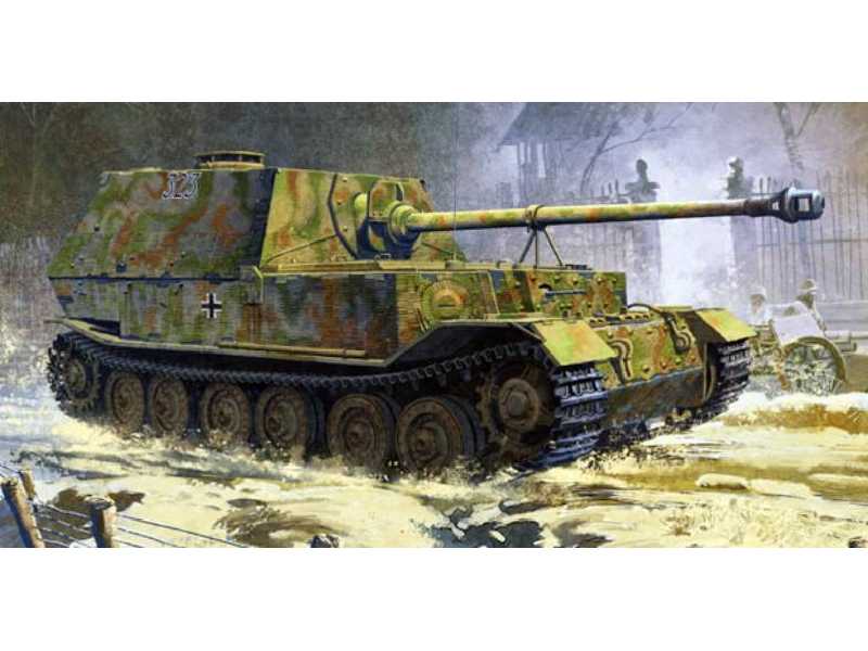 Sd. Kfz. 184 Elefant z zimmeritem - zdjęcie 1 Sd. Kfz. 184 Elefant z zimmeritem - zdjęcie 1