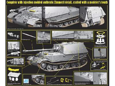 Sd. Kfz. 184 Elefant z zimmeritem - zdjęcie 2