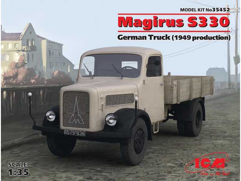 Magirus S330 - niemiecka ciężarówka - 1949 rok - zdjęcie 1 Magirus S330 - niemiecka ciężarówka - 1949 rok - zdjęcie 1