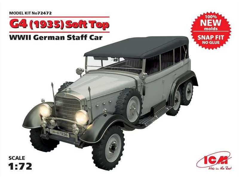 Mercedes G4 Soft Top - niemiecki samochód sztabowy - 1935 - zdjęcie 1 Mercedes G4 Soft Top - niemiecki samochód sztabowy - 1935 - zdjęcie 1