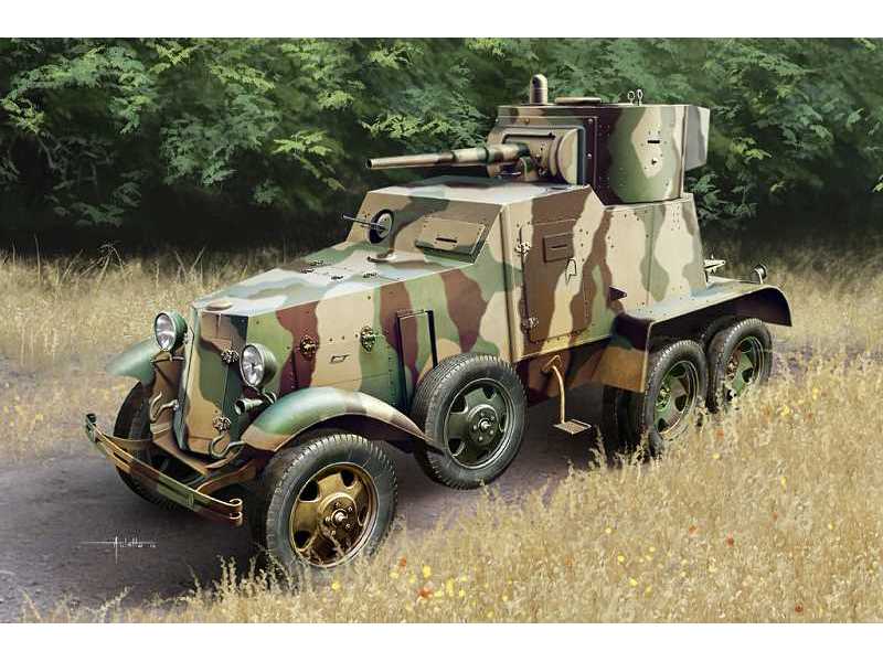 BA-6 radziecki samochód pancerny - zdjęcie 1 BA-6 radziecki samochód pancerny - zdjęcie 1