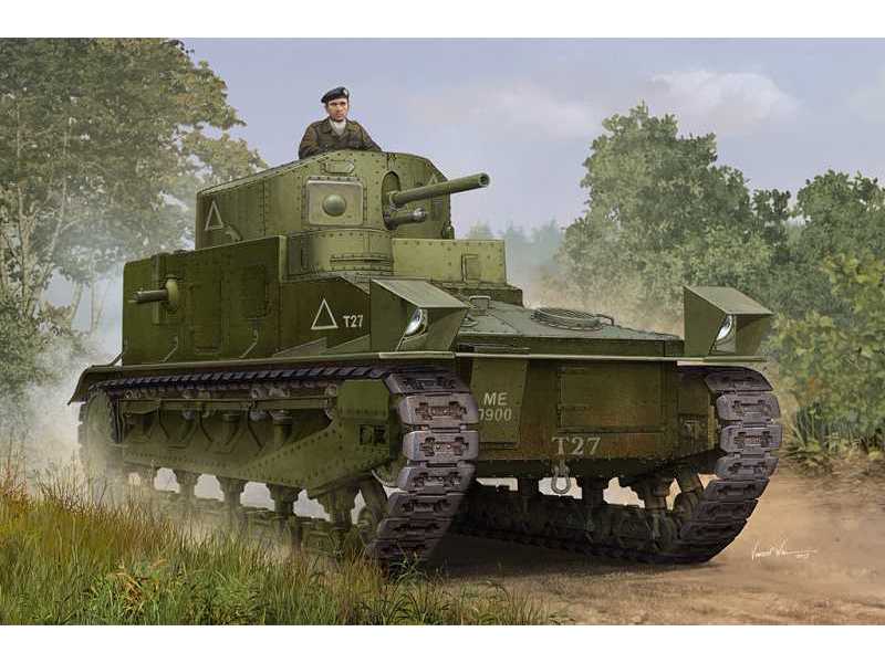 Vickers MK I - czołg średni - zdjęcie 1 Vickers MK I - czołg średni - zdjęcie 1