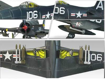 Grumman F8F-1/2 Bearcat - USS Tarawa - zdjęcie 3