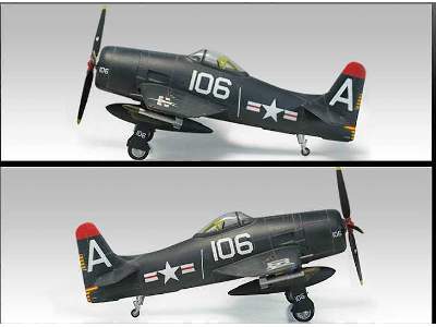 Grumman F8F-1/2 Bearcat - USS Tarawa - zdjęcie 4