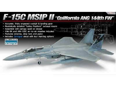 F-15C MSIP II - California ANG 144th FW - zdjęcie 1