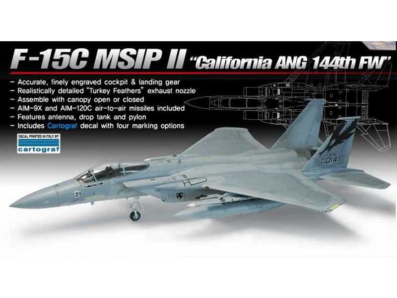 F-15C MSIP II - California ANG 144th FW - zdjęcie 1 F-15C MSIP II - California ANG 144th FW - zdjęcie 1