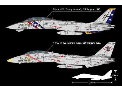 USN F-14A VF-2 Bounty Hunters - zdjęcie 9