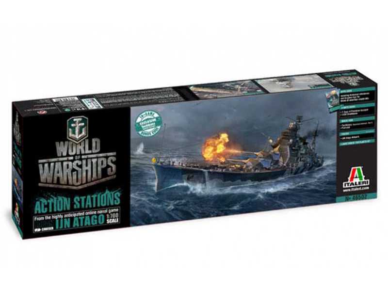 World of Warships - Krążownik japoński Atago - zdjęcie 1 World of Warships - Krążownik japoński Atago - zdjęcie 1