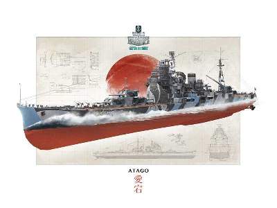 World of Warships - Krążownik japoński Atago - zdjęcie 10