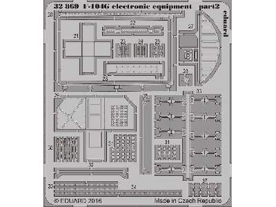 F-104G electronic equipment 1/32 - Italeri - zdjęcie 2