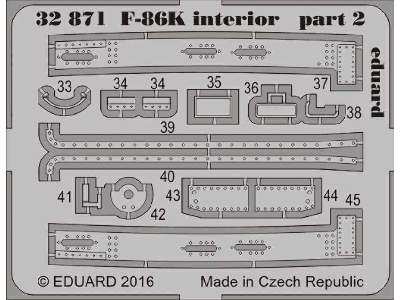 F-86K interior 1/32 - Kitty Hawk - zdjęcie 2