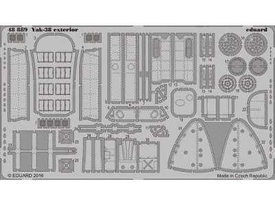 Yak-38 exterior 1/48 - Hobby Boss - zdjęcie 1