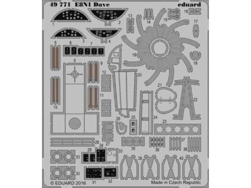 E8N1 Dave 1/48 - Hasegawa - zdjęcie 1