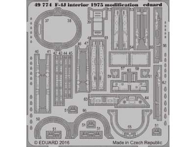 F-4J interior 1975 modification 1/48 - Academy - zdjęcie 1