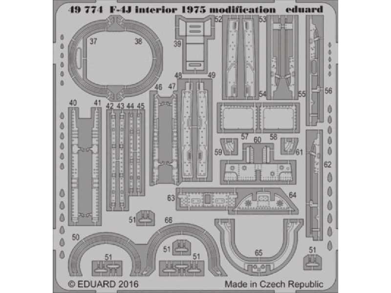 F-4J interior 1975 modification 1/48 - Academy - zdjęcie 1