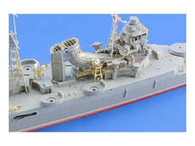 IJN Mikuma superstructure 1/350 - Tamiya - zdjęcie 8