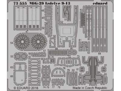 MiG-29 Izdelye 9-13 1/72 - Zvezda - zdjęcie 1