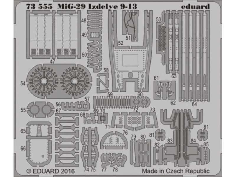 MiG-29 Izdelye 9-13 1/72 - Zvezda - zdjęcie 1